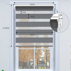Cortinas Roller duo wood 