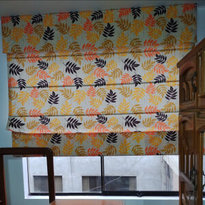 Cortinas estores estampados para el hogar precio