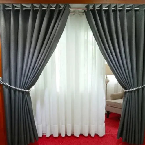 Cortina Blackout Lino Nature