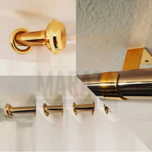 Barra Dorada Para Cortina