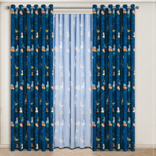 Cortina Tela para Niños