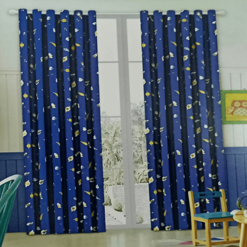 Cortina Galaxy niños decor confort